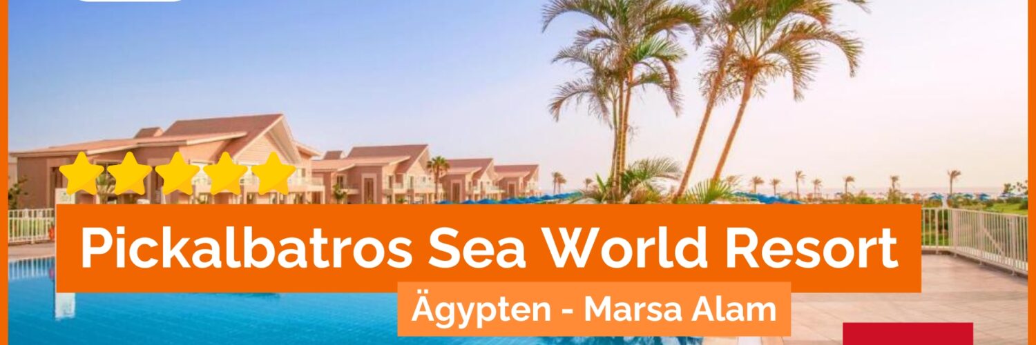 Albatros Sea World Resort, Marsa Alam, All-Inclusive, Familienurlaub, Aquapark