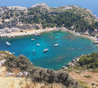 Anthony-Quinn-Bucht auf Rhodos – Einer der schönsten Strände