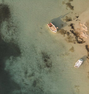 Elafonissi-Strand – Rosa Sand und flaches Wasser