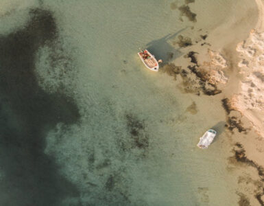 Elafonissi-Strand – Rosa Sand und flaches Wasser