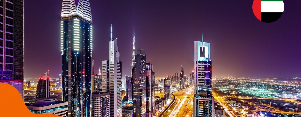 Flugzeit in die Vereinigten Arabischen Emirate