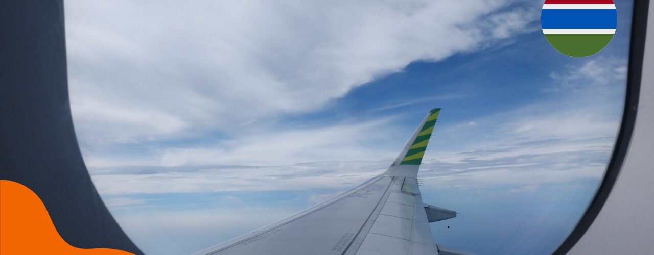 Flugzeit nach Gambia ab Deutschland