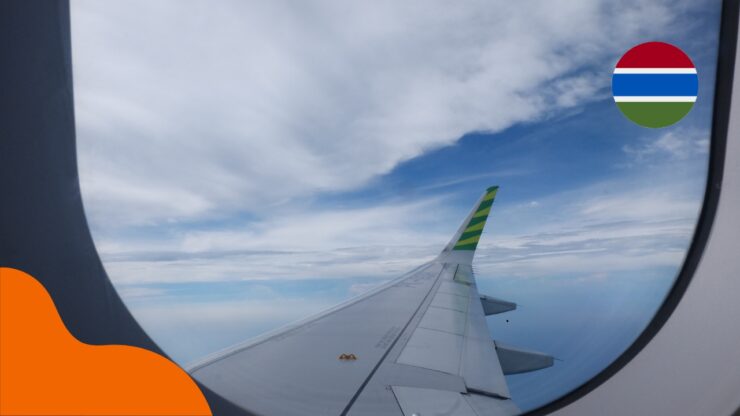 Flugzeit nach Gambia ab Deutschland