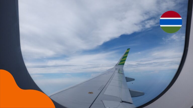 Flugzeit nach Gambia ab Deutschland